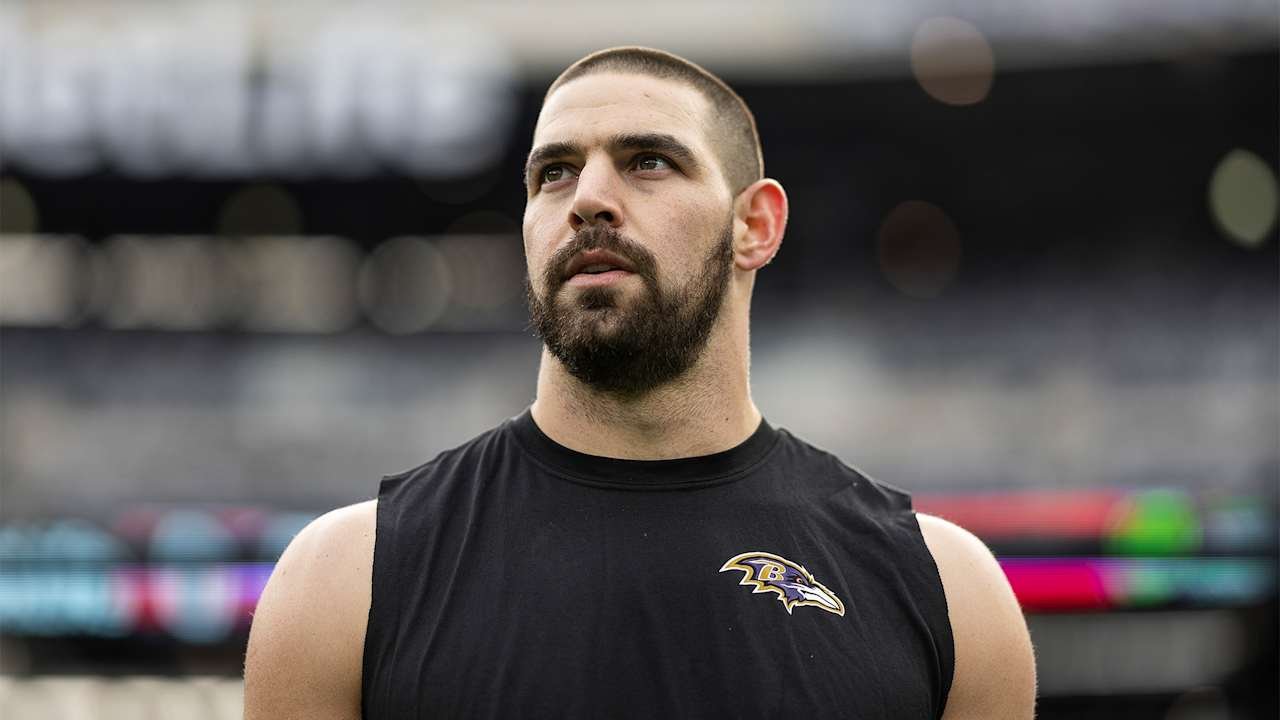 a man in a black shirt