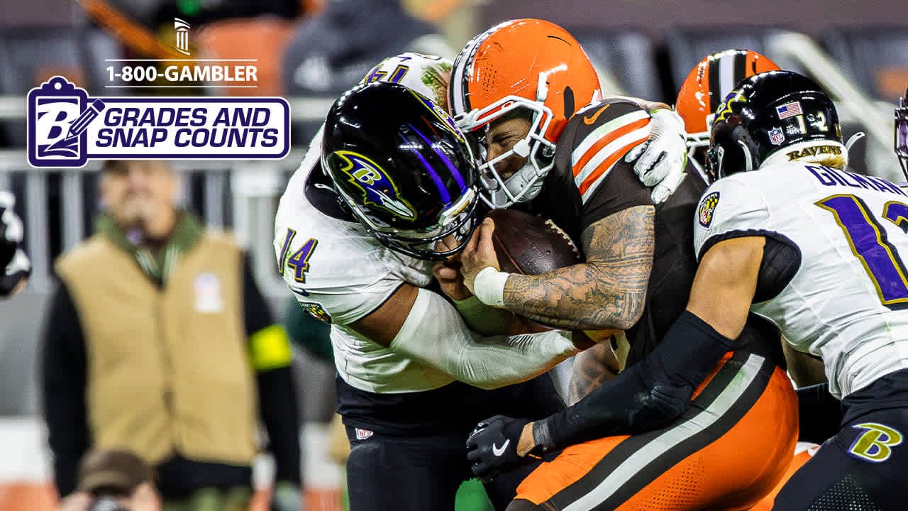 DeAndre Hopkins picked up the slack with Rashod Bateman sidelined. Rasheen Ali shared snaps with Keaton Mitchell. Chidobe Awuzie had his best game of the year with Marlon Humphrey sidelined.