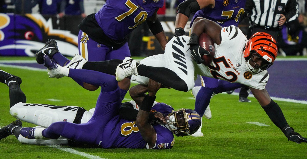 imagn 27691668 The Baltimore Ravens were steamrolled by the Cincinnati Bengals on Thursday night, losing 32-14. The Ravens drop to 6-6 and could fall out of first place in the AFC North if the Pittsburgh Steelers beat the Buffalo Bills on Sunday. Here are the instant reactions from Baltimore Beatdown’s staff: It’s a universal rule in pretty