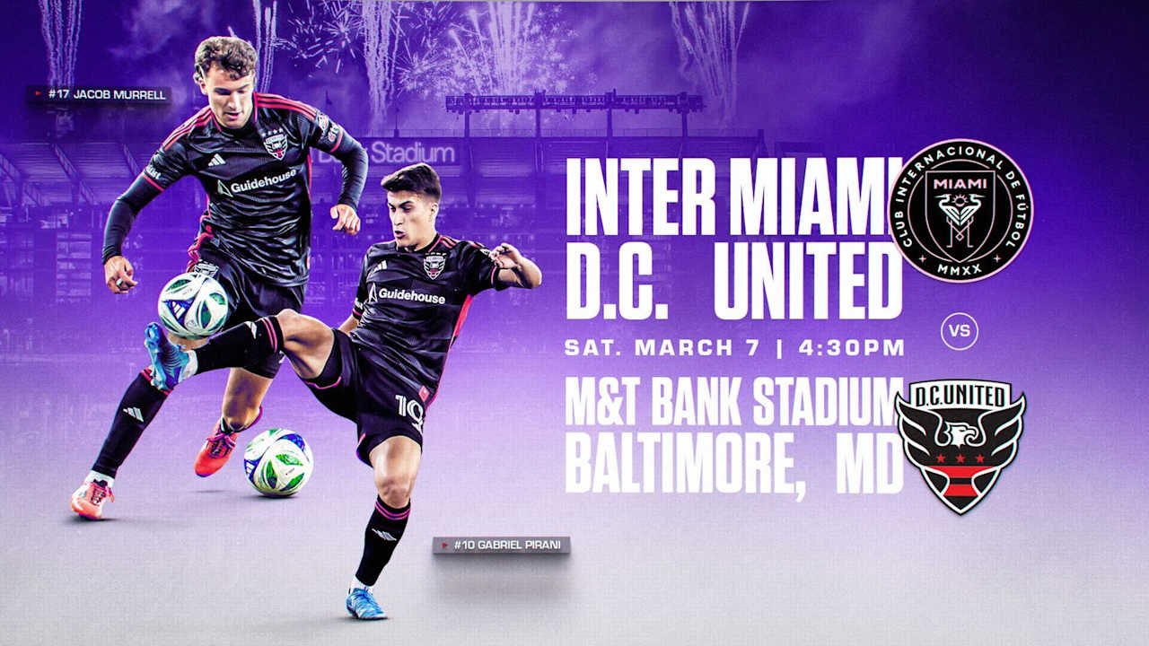isfmh0bqybhbtq3wutph Lionel Messi’s Inter Miami CF will come to Baltimore as D.C. United looks to expand its reach.