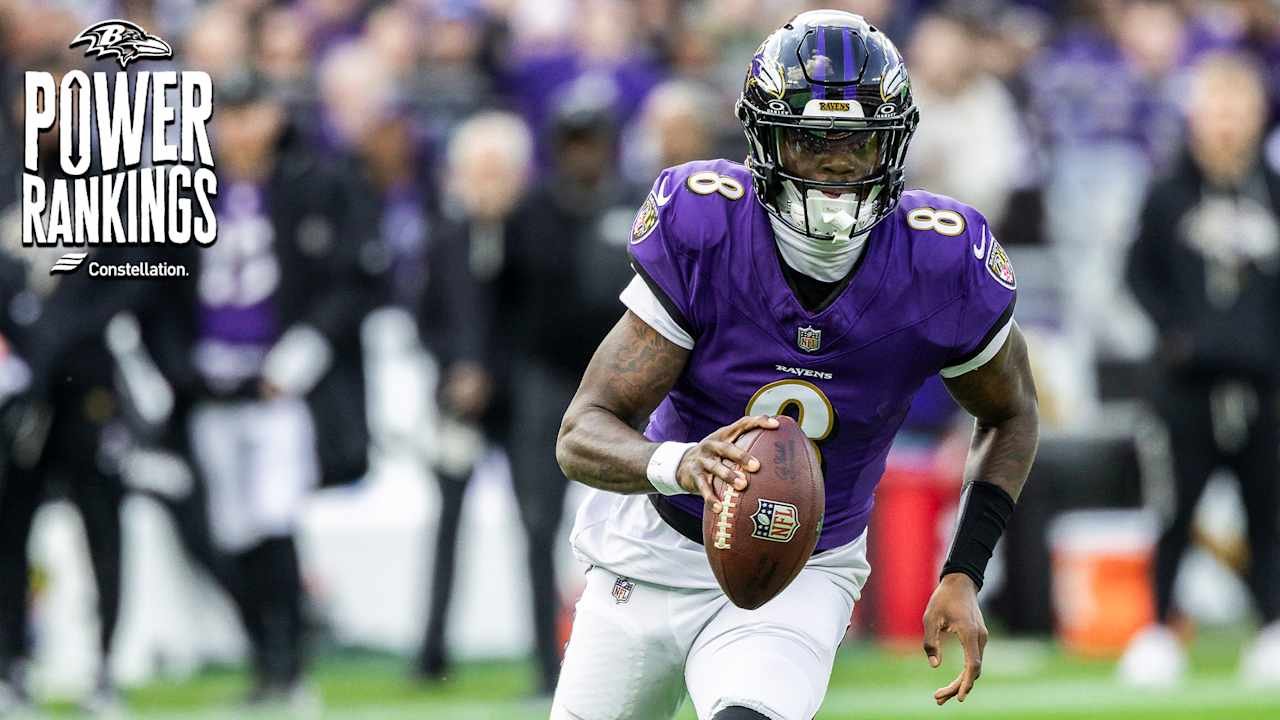 The Ravens are as low as No. 18 in one ranking.