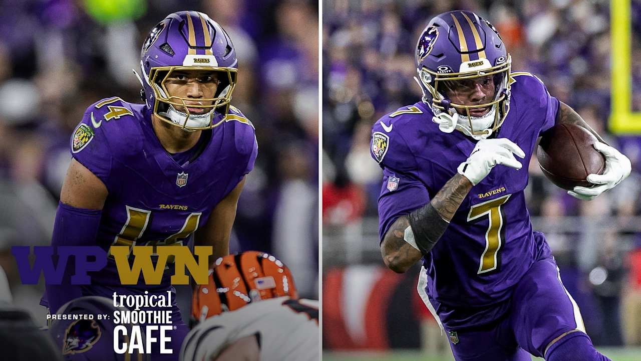 Lamar Jackson does not have an injury designation. The Ravens have ruled out RB Justice Hill.