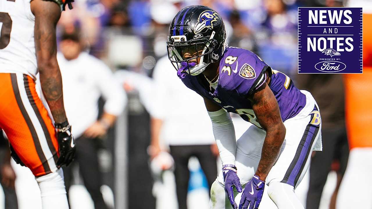 qbgo4uhe3sfth7noq9b1 Head Coach John Harbaugh is 'optimistic' about Marlon Humphrey returning in Week 12. Former Ravens quarterback Tyrod Taylor will start for the Jets. LaJohntay Wester has a learning experience in Cleveland