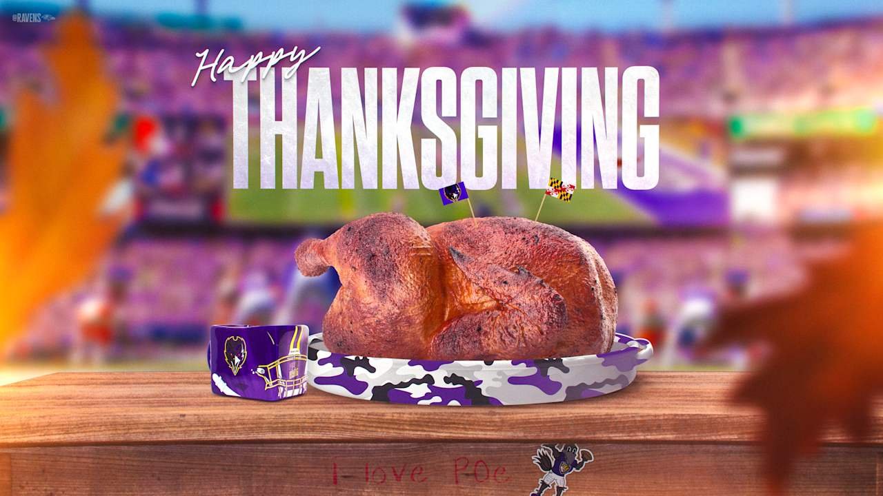 The Ravens will play their third Thanksgiving game in franchise history on Thursday.